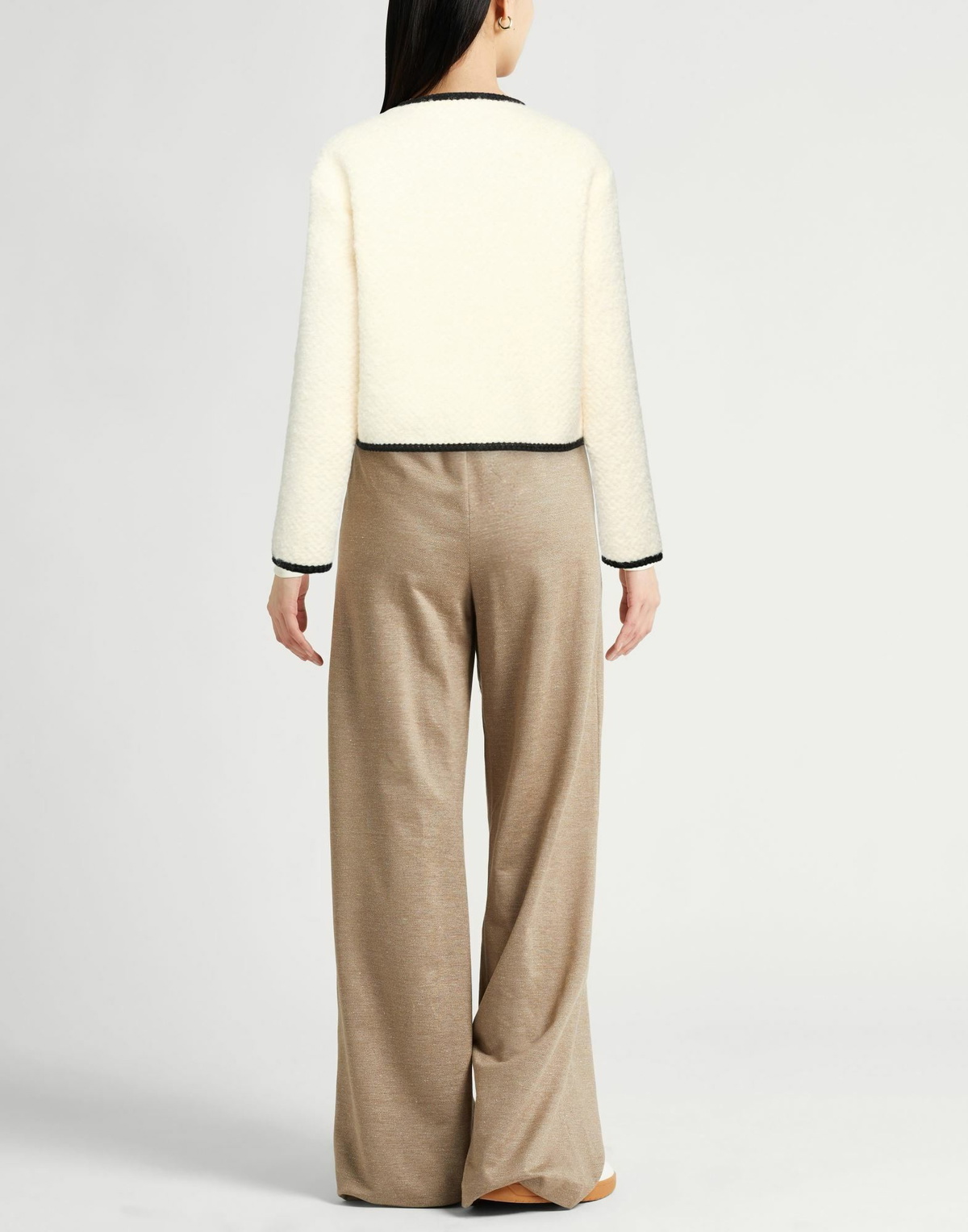 Semicouture Womens Jacket Cream