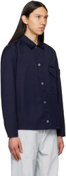 Stone Island Navy Patch Shirt