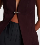 Mugler Padded vest