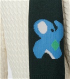 JW Anderson - Intarsia-knit wool scarf