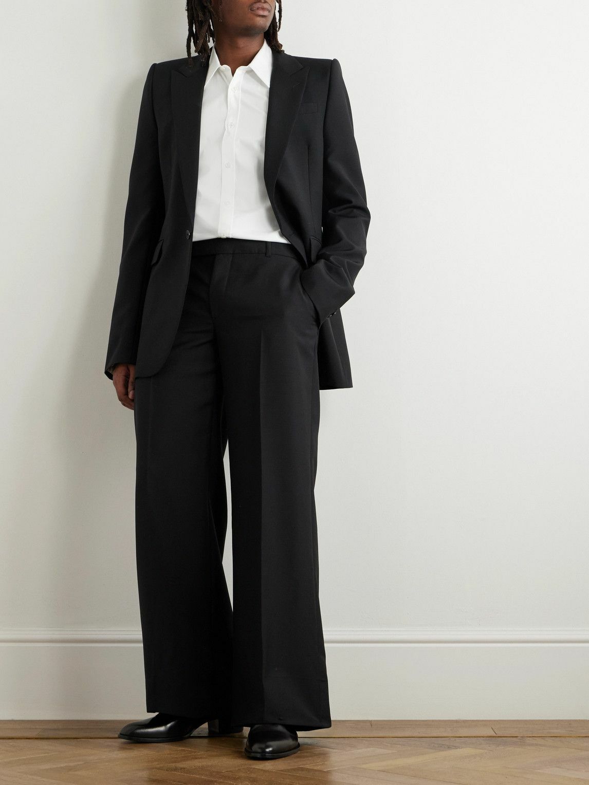 Alexander McQueen - Slim-Fit Harness-Detailed Stretch-Cotton