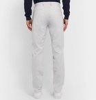 Theory - Zaine Slim-Fit Twill Trousers - Gray