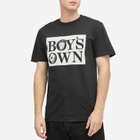 Boys Own Men's Boy’S Own Classic Box Logo T Shirt in Black