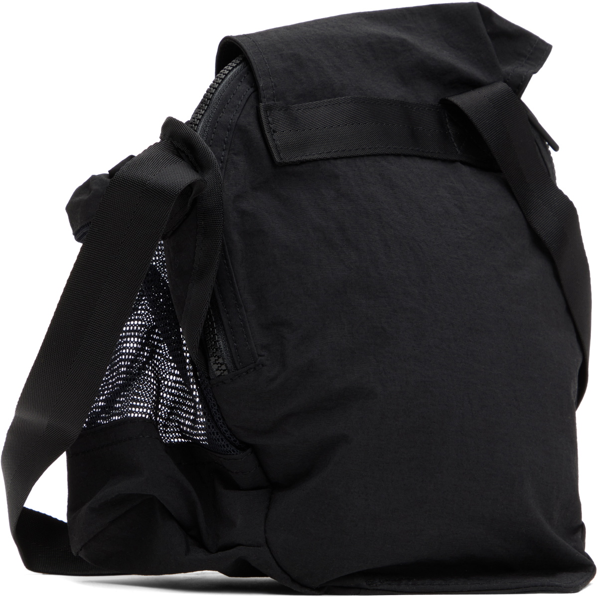 C.P. Company Black Plain Paper Touch Mini Bag
