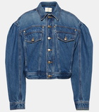 Ulla Johnson Cosette cropped denim jacket