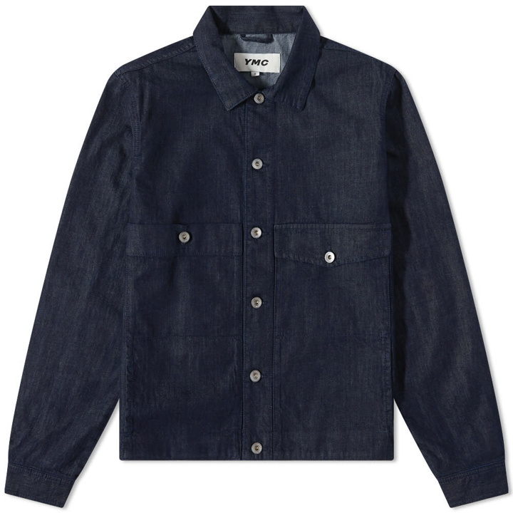 Photo: YMC Men's Pinkley Jacket in Indigo