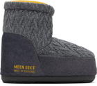 Guest in Residence Gray Moon Boot Edition Icon Low No Lace Knit Boots