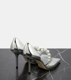 Jimmy Choo Aurelie 85 patent leather pumps