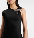 Jil Sander Embellished midi dress