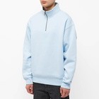 Nike Men's NRG Quarter Zip Top in Celestine Blue/White