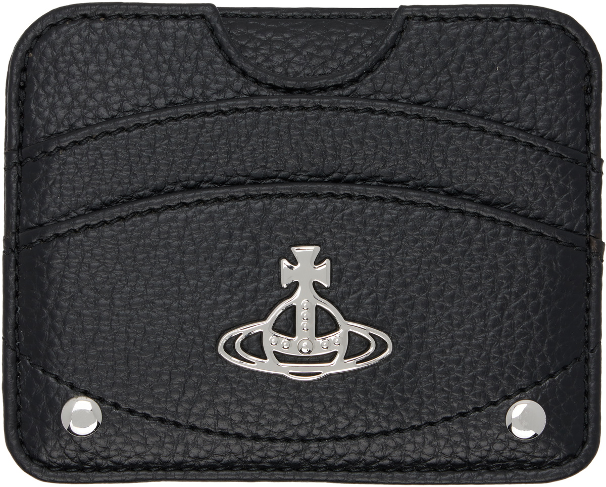 Vivienne Westwood Black Half Moon Card Holder Vivienne Westwood Vivienne Westwood Black Half Moon Card Holder Vivienne Westwood