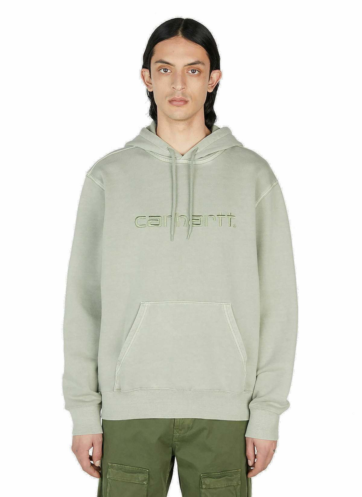 Carhartt WIP - Duster Hooded Sweatshirt in Green Carhartt WIP