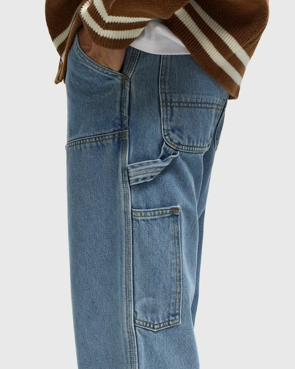 Carhartt Wip Double Knee Pant Blue Jeans Carhartt WIP