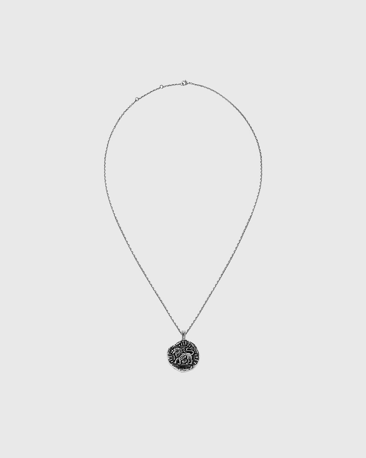 TwoJeys Leo Necklace silver Mens Jewellery
