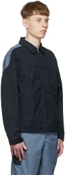 AFFXWRKS Navy Polyester Jacket