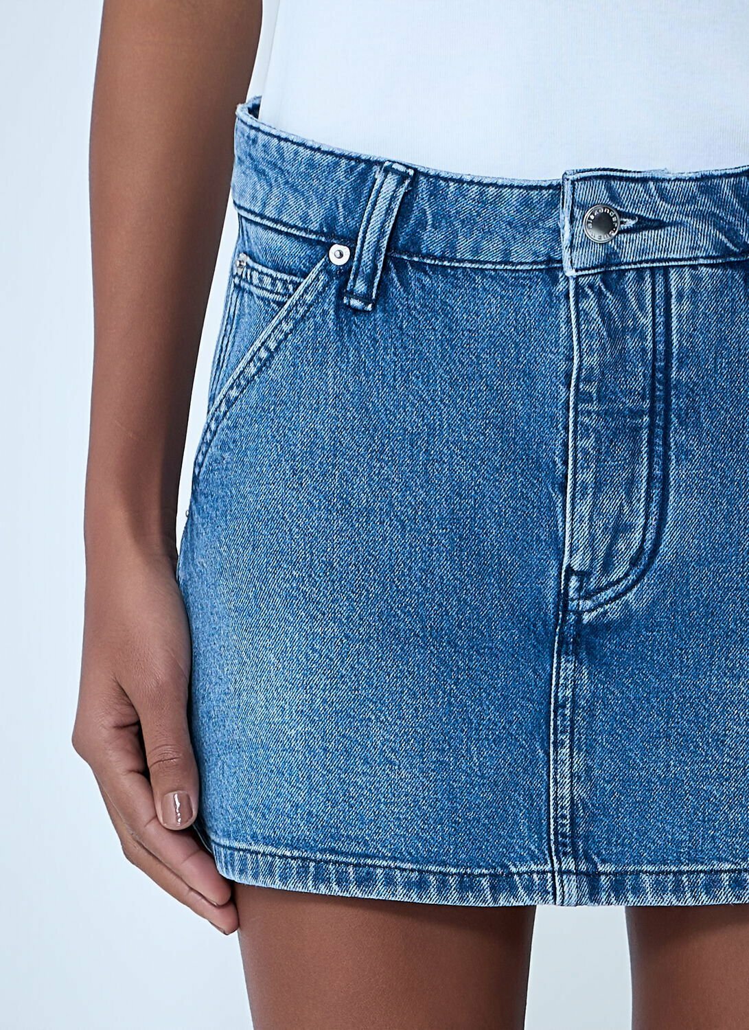 Alexander Wang Denim Mini Skirt