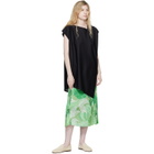 PLEATS PLEASE ISSEY MIYAKE Black A-POC Sea Glass Top