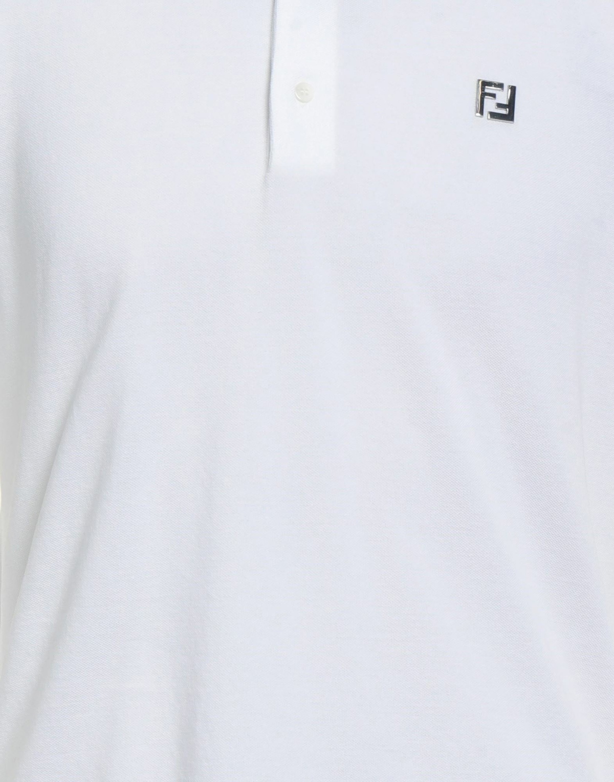 Fendi Mens Polo shirt in White