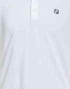 Fendi Mens Polo shirt in White