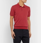 Etro - Slim-Fit Cotton Polo Shirt - Red