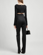 Róhe Womens Pants in Black