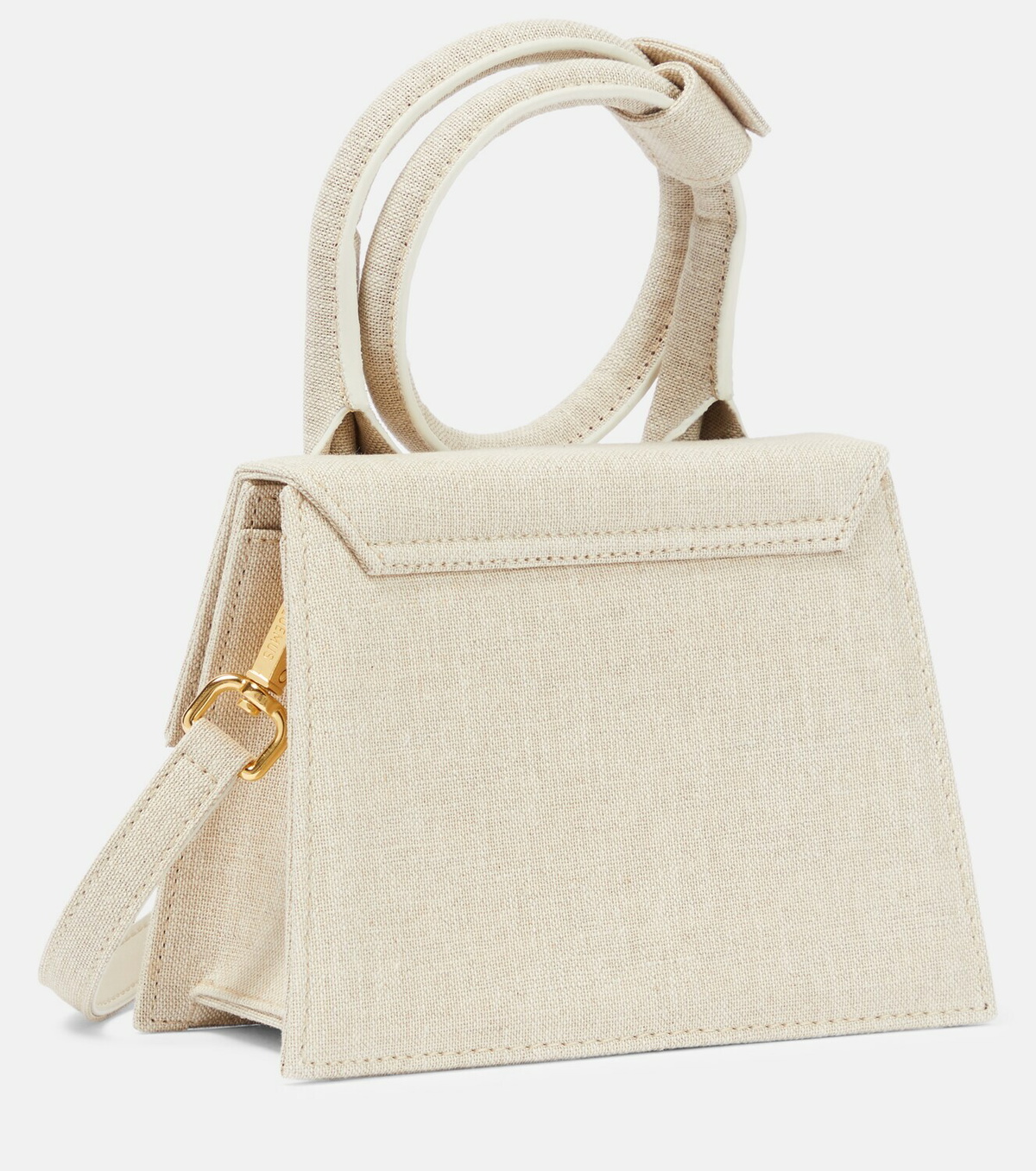 Jacquemus - Le Chiquito Noeud cotton canvas shoulder bag