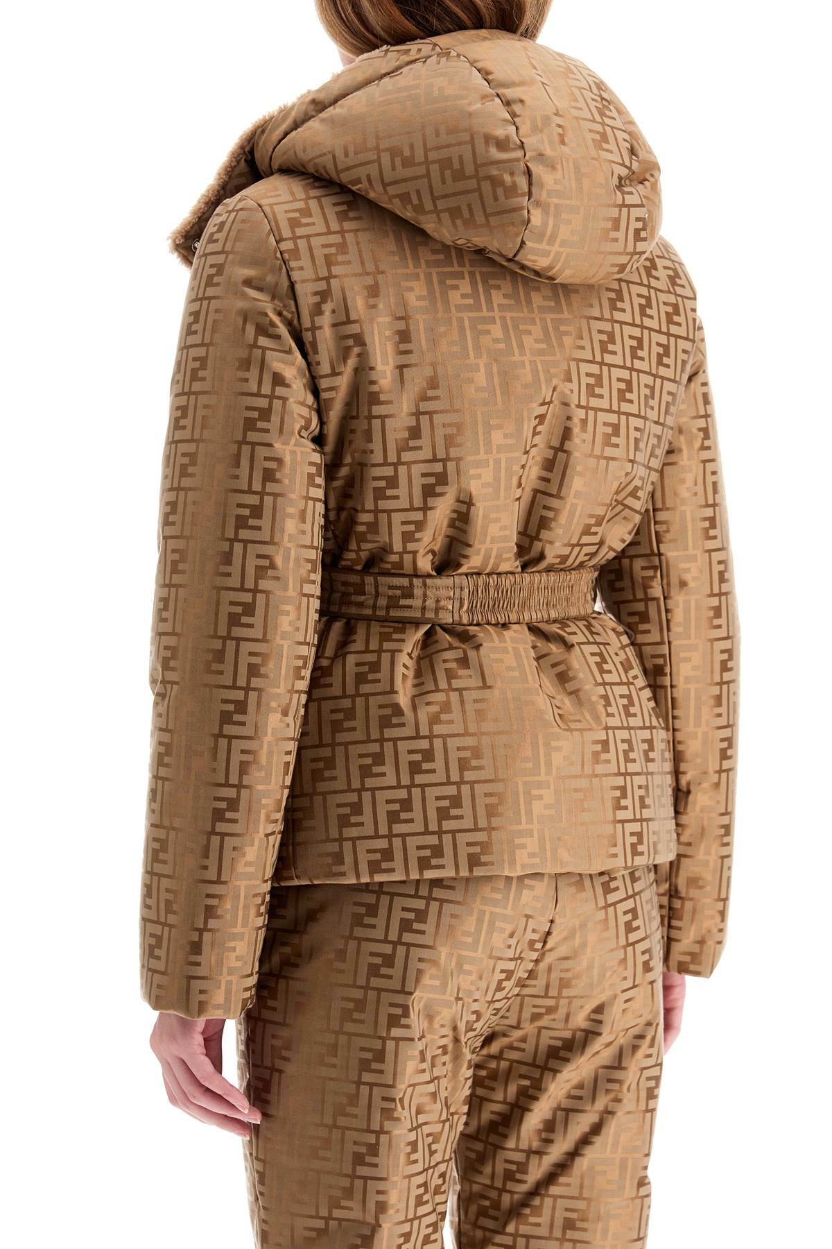 FENDI ski down jacket ff Beige Fendi