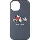 Palm Angels Blue New Bear iPhone 12 and iPhone 12 Pro Case