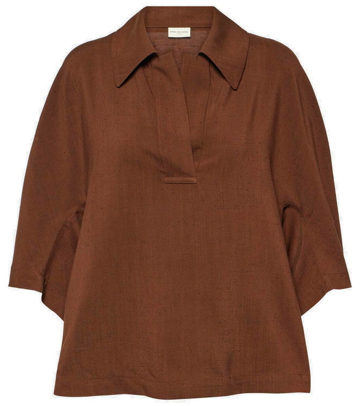 Photo: Dries Van Noten Oversized shirt