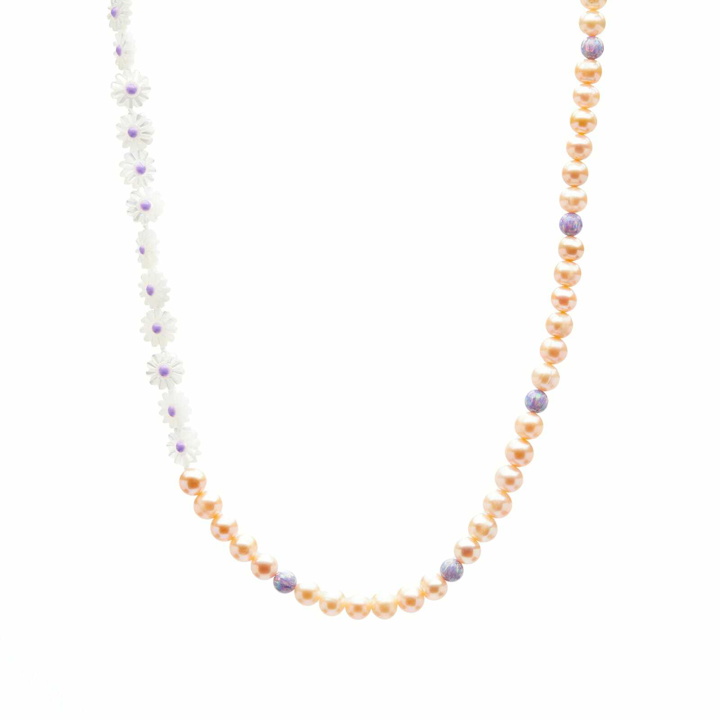 Photo: Hatton Labs x Botter Flower Pearl Chain in Purple