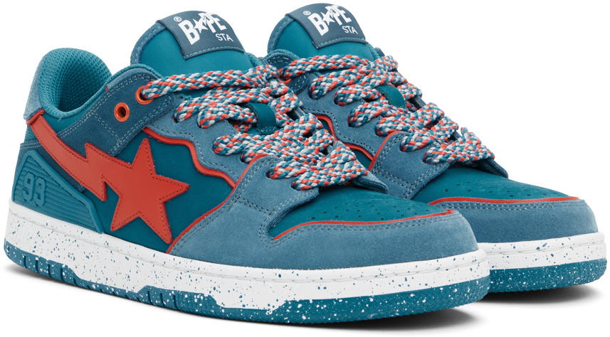 BAPE Blue Sk8 Sta #7 Sneakers A Bathing Ape