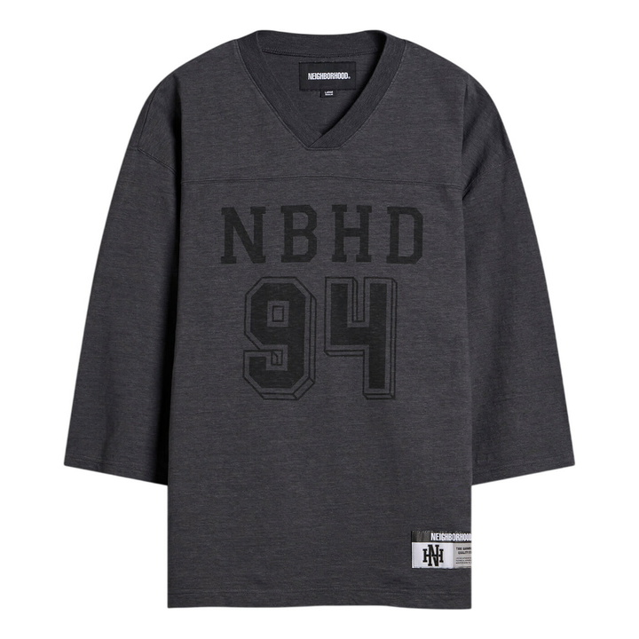 Photo: Neighborhood Men's Football Shirt in Black