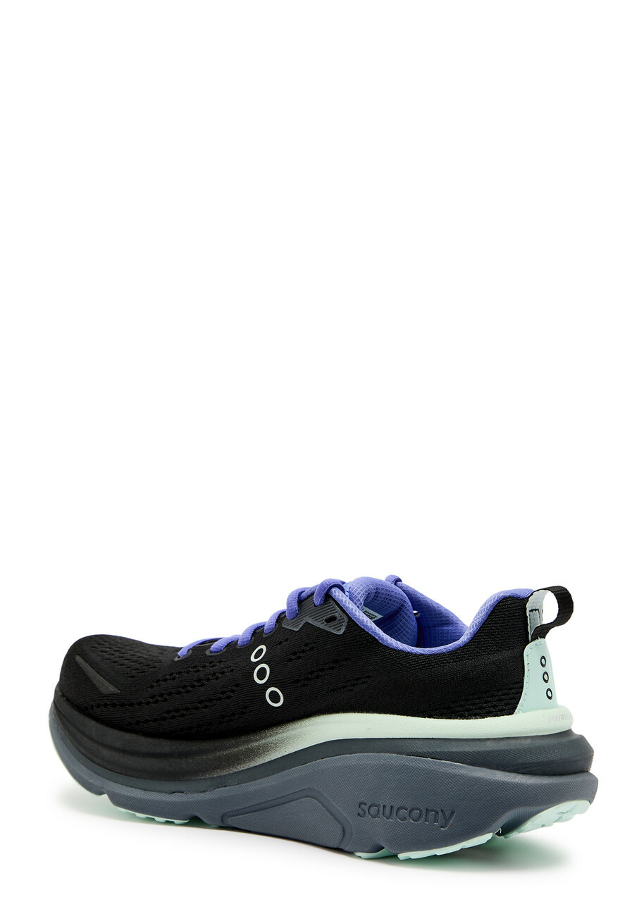 Saucony Hurricane 25 Mesh-knit Sneakers Black