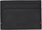 Hugo Black Faux-Leather Card Holder
