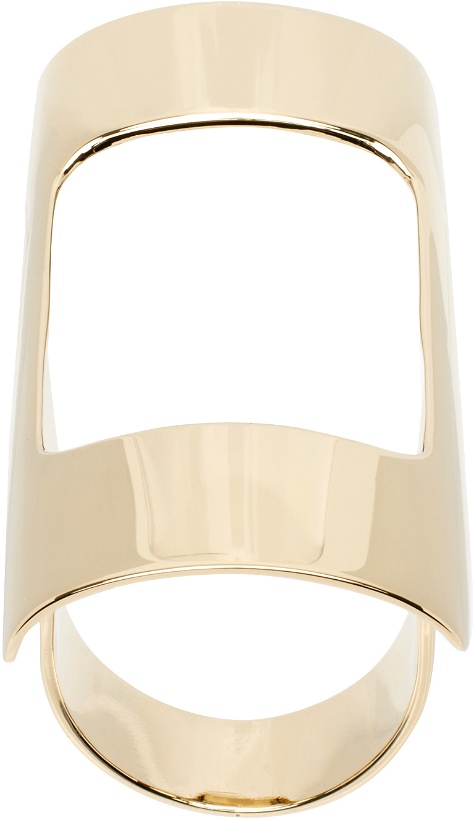 Photo: VETEMENTS Gold Lighter Holder Ring