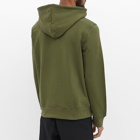 Alexander McQueen Men's Grafitti Logo Popover Hoody in Khk&Blck