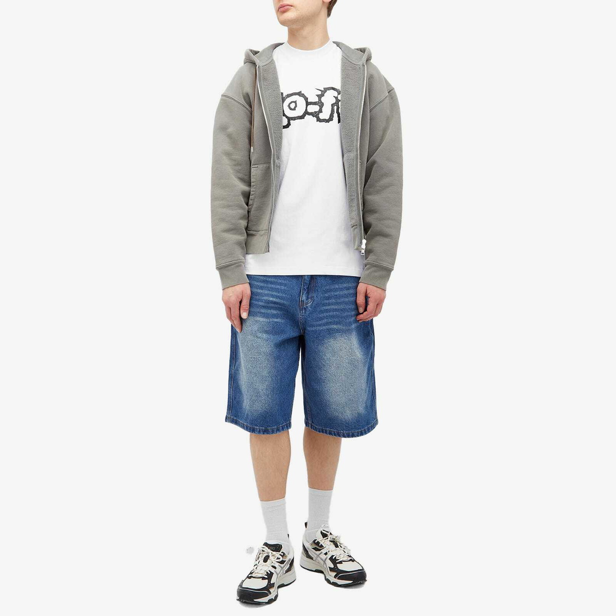 Lo-Fi Men's Crash T-Shirt in White
