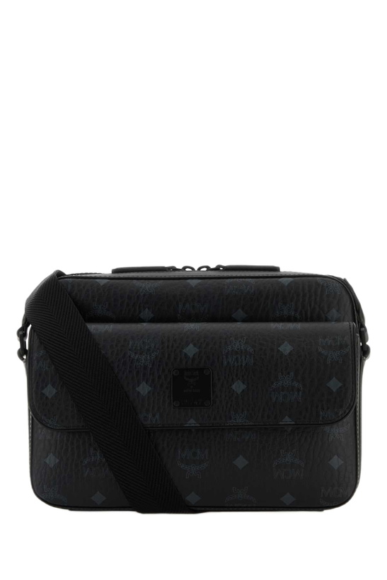 Photo: MCM Printed Canvas Aren Messenger Crossbody Bag