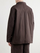 Casey Casey - Hugo Waxed Cotton Jacket - Brown