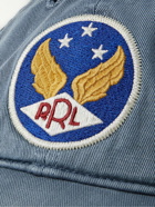 RRL - Logo-Appliquéd Cotton-Twill Baseball Cap