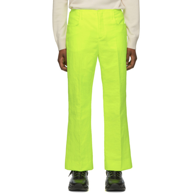 Photo: Acne Studios Yellow Jabir Trousers