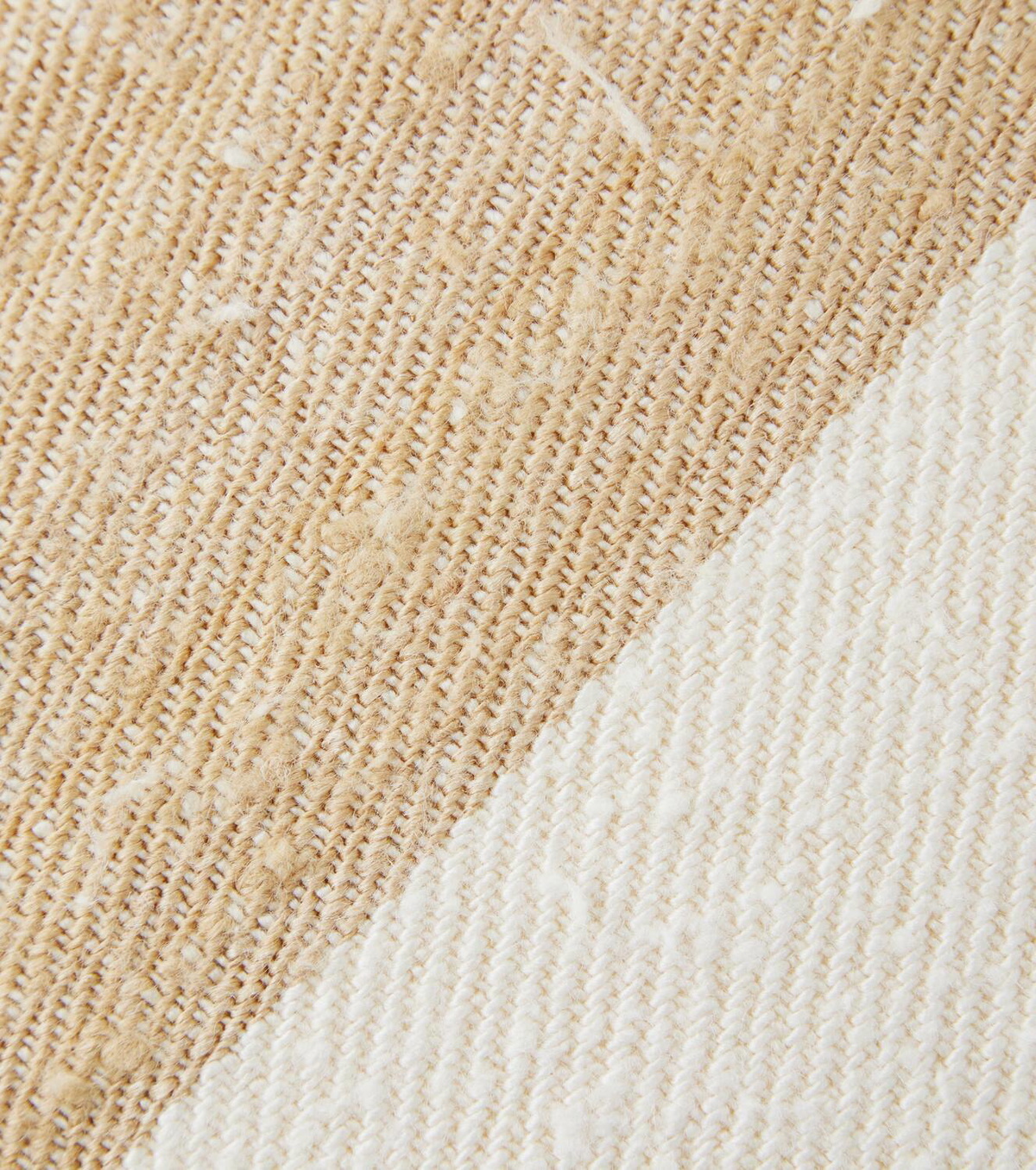 The House of Lyria Chlore silk and linen-blend cushion