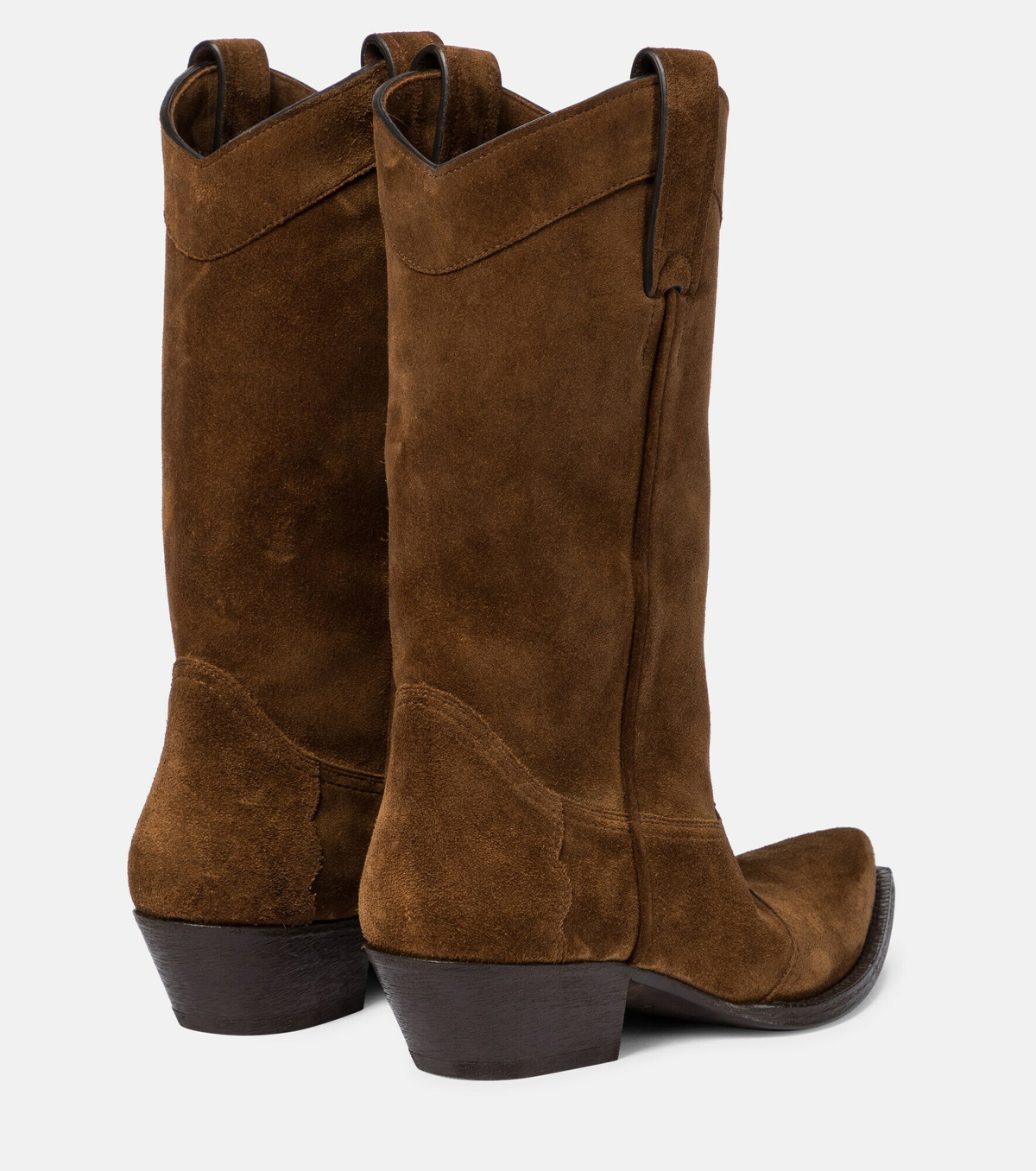 Saint Laurent - Lukas Western 40 suede boots Saint Laurent
