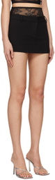 BEC + BRIDGE Black Jewel Miniskirt