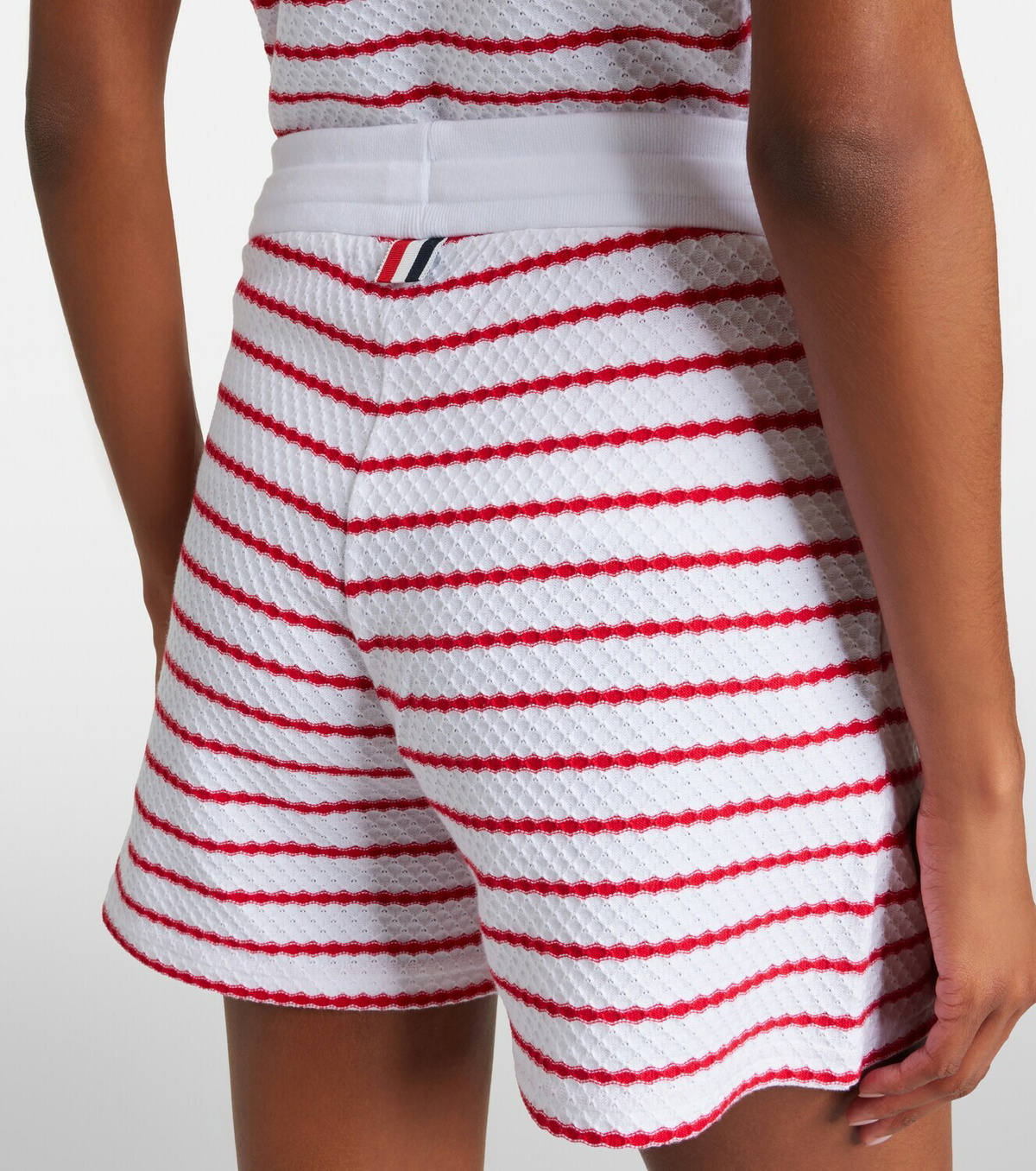 Thom Browne Striped cotton shorts