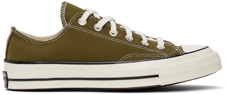 Photo: Converse Green Chuck 70 OX Low Sneakers