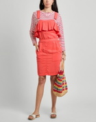 Moschino Jeans Womens Overalls Coral