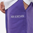 Air Jordan Men's Wordmark Fleece Short in Dark Concord/Sail