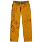 Barbour x and wander Splits Pant in Yellow