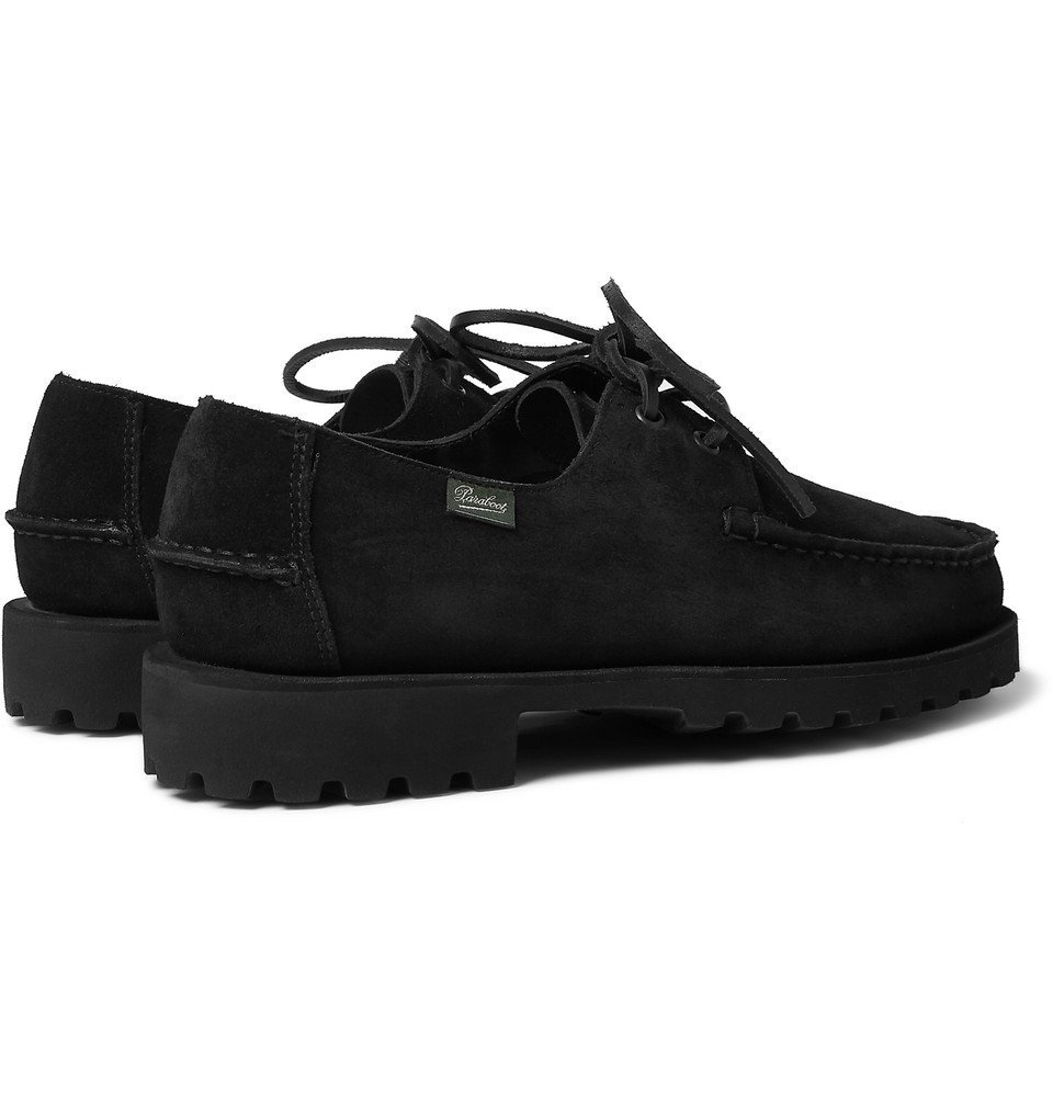 Arpenteur - Paraboot Suede Shoes - Black Arpenteur